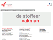 Tablet Screenshot of dekussenvakman.nl